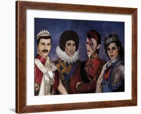 Music Royalty-Lilly Perrott-Framed Art Print