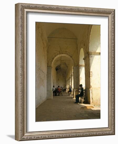 Music School at the Jesuit Mission, San Jose De Chiquitos, Bolivia, South America-Mark Chivers-Framed Photographic Print