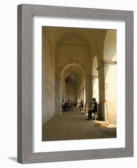 Music School at the Jesuit Mission, San Jose De Chiquitos, Bolivia, South America-Mark Chivers-Framed Photographic Print