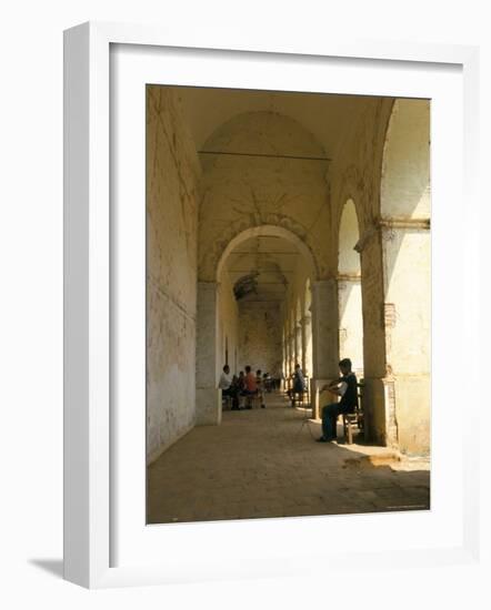 Music School at the Jesuit Mission, San Jose De Chiquitos, Bolivia, South America-Mark Chivers-Framed Photographic Print