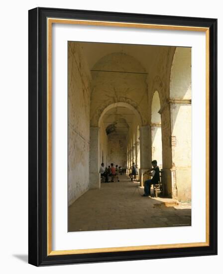 Music School at the Jesuit Mission, San Jose De Chiquitos, Bolivia, South America-Mark Chivers-Framed Photographic Print