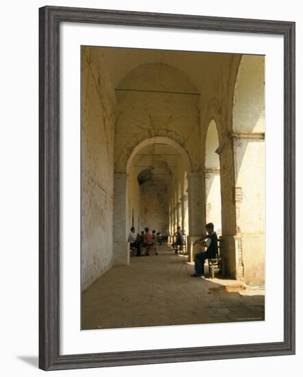 Music School at the Jesuit Mission, San Jose De Chiquitos, Bolivia, South America-Mark Chivers-Framed Photographic Print