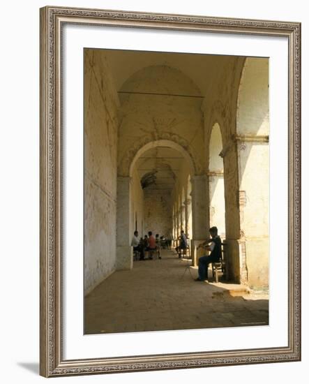 Music School at the Jesuit Mission, San Jose De Chiquitos, Bolivia, South America-Mark Chivers-Framed Photographic Print