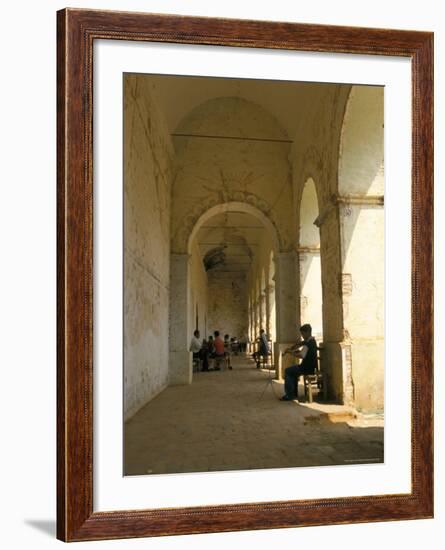 Music School at the Jesuit Mission, San Jose De Chiquitos, Bolivia, South America-Mark Chivers-Framed Photographic Print