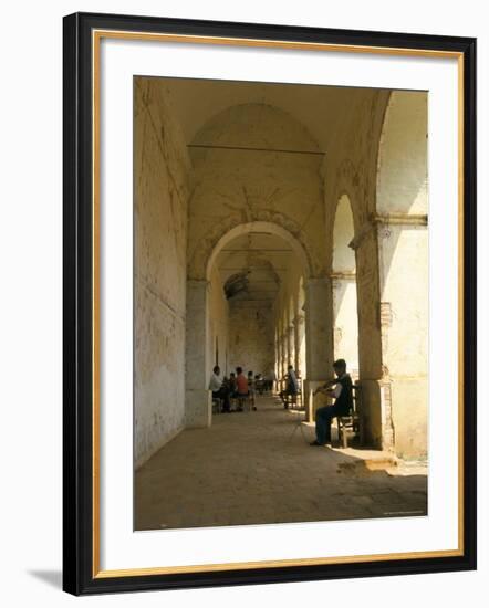 Music School at the Jesuit Mission, San Jose De Chiquitos, Bolivia, South America-Mark Chivers-Framed Photographic Print