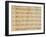 Music Score from Opera I-Arcangelo Corelli-Framed Giclee Print