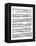 Music Score of Johann Sebastian Bach-null-Framed Premier Image Canvas