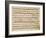 Music Score of Sonatas for Violin, Violone and Harpsichord, Op V, Allegro-Grave-Arcangelo Corelli-Framed Giclee Print