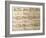 Music Sheet of Sonata No 1-Domenico Scarlatti-Framed Giclee Print