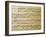 Music Sheet of Sonata No 4, Exercises for Harpsichord-null-Framed Giclee Print