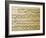 Music Sheet of Sonata No 4, Exercises for Harpsichord-null-Framed Giclee Print