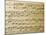 Music Sheet of Sonata No 4, Exercises for Harpsichord-null-Mounted Giclee Print