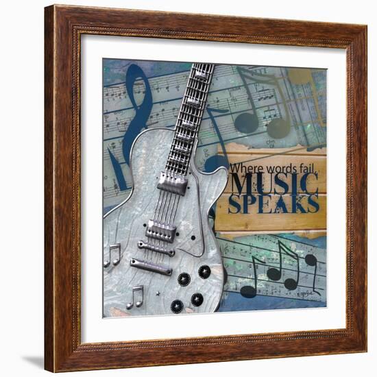 Music Speaks-Diane Stimson-Framed Premium Giclee Print