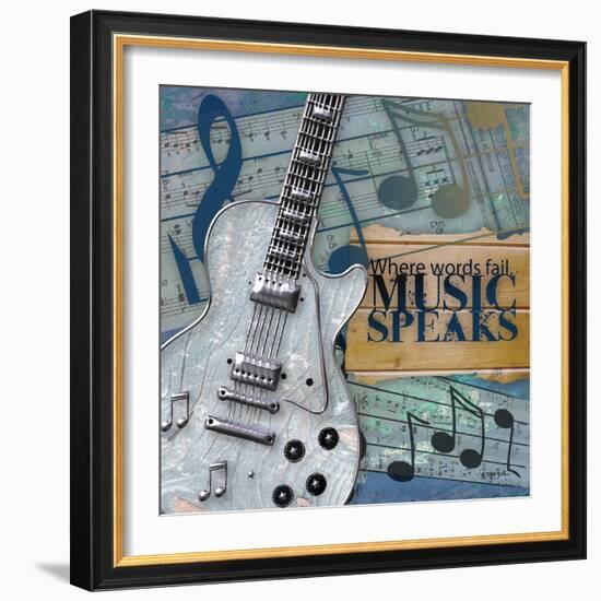 Music Speaks-Diane Stimson-Framed Premium Giclee Print