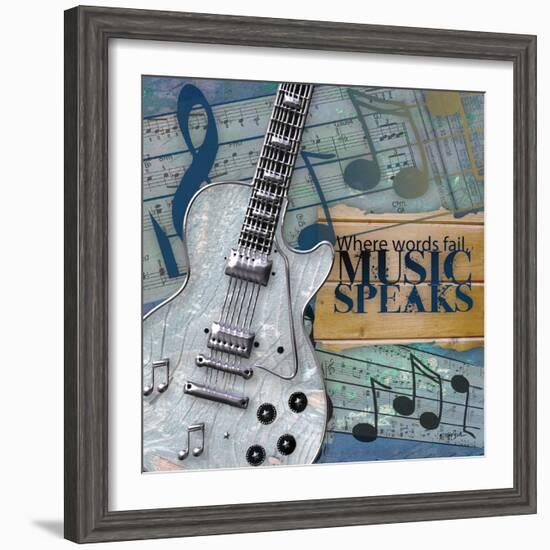 Music Speaks-Diane Stimson-Framed Art Print