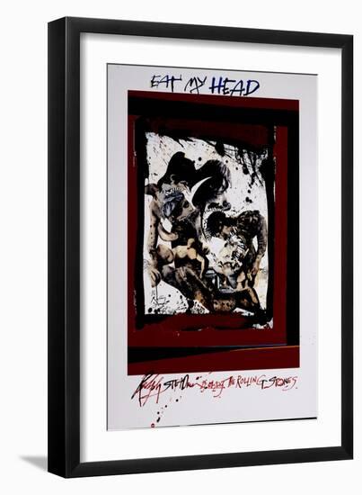 Music, The Rolling Stones (drawing)-Ralph Steadman-Framed Giclee Print