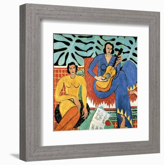 Music-Henri Matisse-Framed Giclee Print