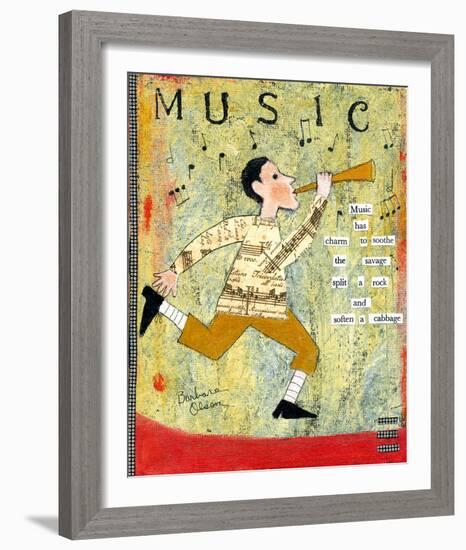 Music-Barbara Olsen-Framed Giclee Print