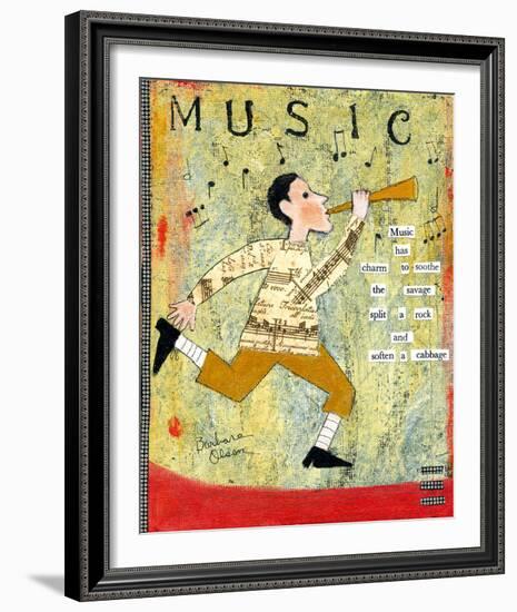 Music-Barbara Olsen-Framed Giclee Print