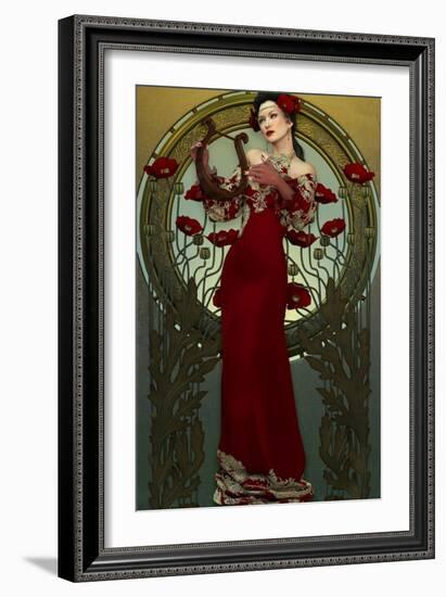 Music-Atelier Sommerland-Framed Art Print