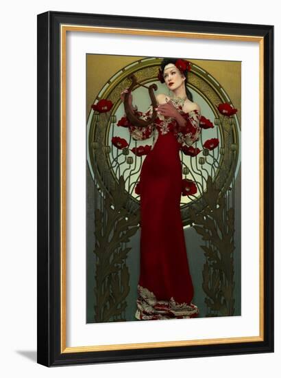 Music-Atelier Sommerland-Framed Art Print