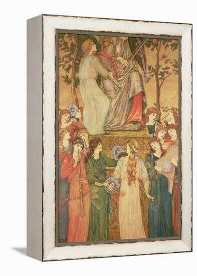 Music-Edward Burne-Jones-Framed Premier Image Canvas