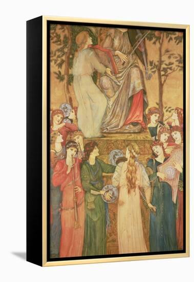 Music-Edward Burne-Jones-Framed Premier Image Canvas