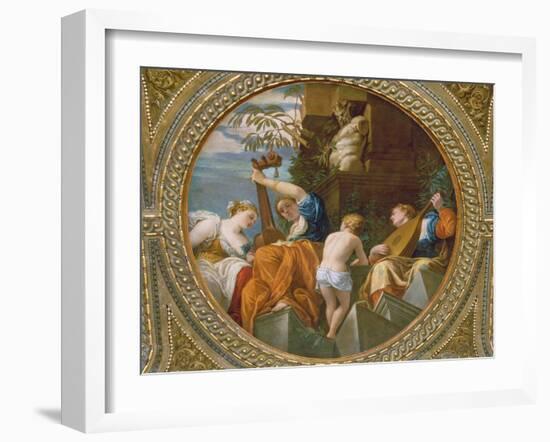 Music-Paolo Veronese-Framed Giclee Print