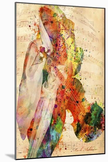 Music-Mark Ashkenazi-Mounted Giclee Print