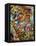 Music-Abstract Graffiti-Framed Premier Image Canvas