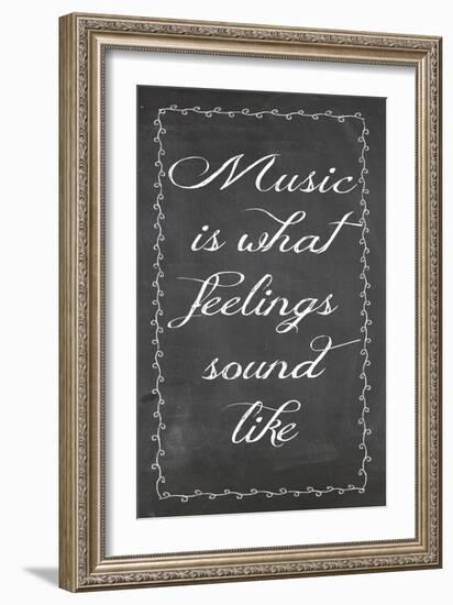 Music-Erin Clark-Framed Giclee Print