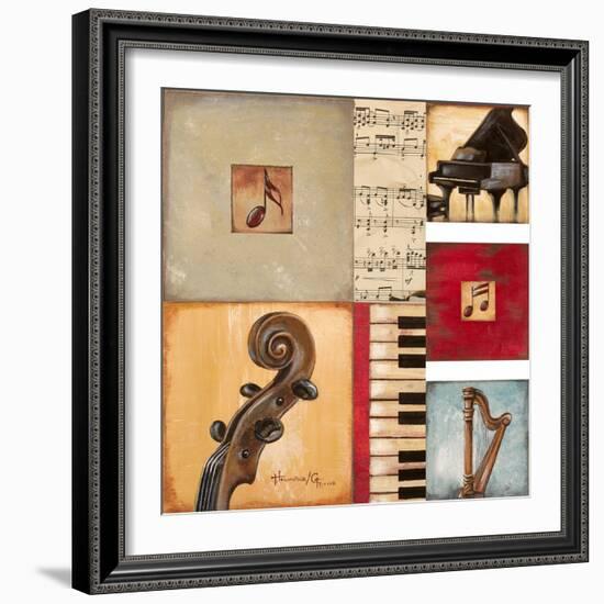 Music-Hakimipour-ritter-Framed Art Print