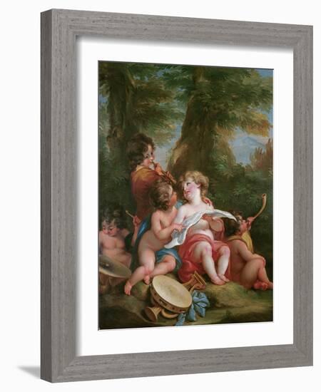 Music-Angelica Kauffmann-Framed Giclee Print