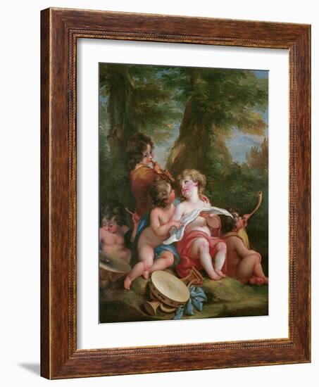 Music-Angelica Kauffmann-Framed Giclee Print