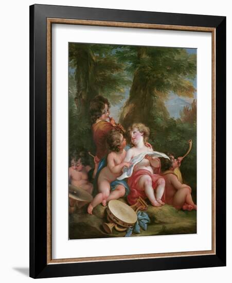 Music-Angelica Kauffmann-Framed Giclee Print