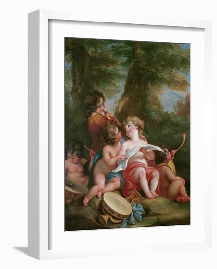 Music-Angelica Kauffmann-Framed Giclee Print