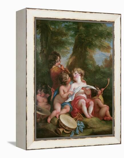 Music-Angelica Kauffmann-Framed Premier Image Canvas