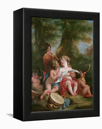 Music-Angelica Kauffmann-Framed Premier Image Canvas