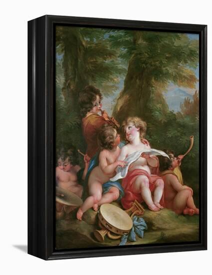 Music-Angelica Kauffmann-Framed Premier Image Canvas