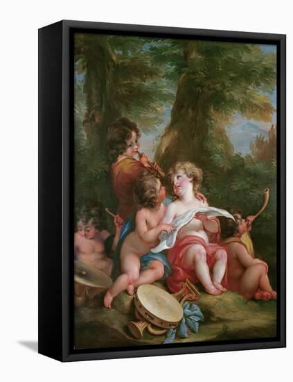 Music-Angelica Kauffmann-Framed Premier Image Canvas