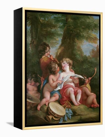 Music-Angelica Kauffmann-Framed Premier Image Canvas