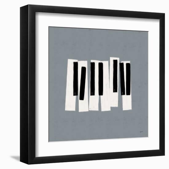 Musical Abstract III-Leah York-Framed Art Print