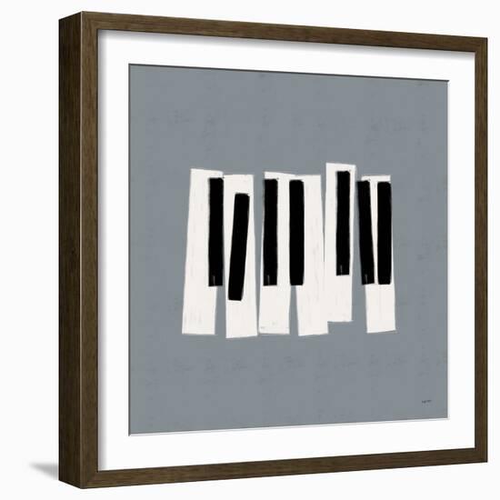 Musical Abstract III-Leah York-Framed Premium Giclee Print