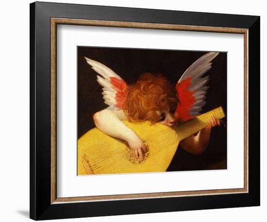 Musical Angel, 1521-Rosso Fiorentino-Framed Giclee Print