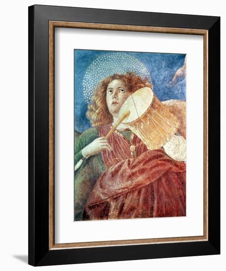 Musical Angel with Drum-Melozzo Da Forli-Framed Giclee Print