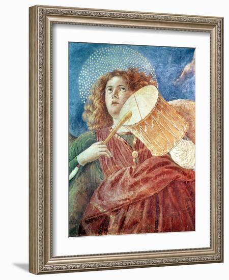 Musical Angel with Drum-Melozzo Da Forli-Framed Giclee Print