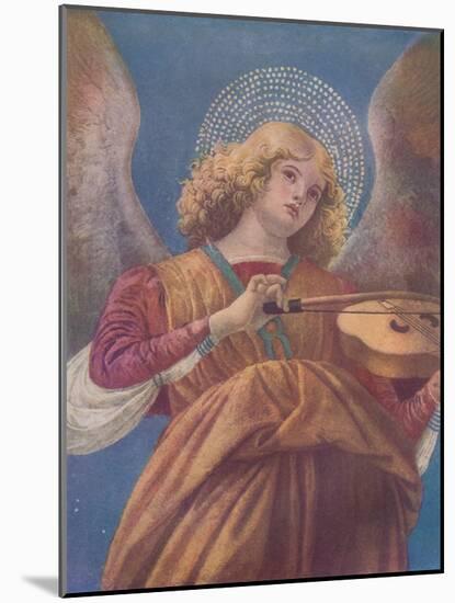 Musical Angel with Violin (fresco)', c15th century-Melozzo Da Forli-Mounted Giclee Print