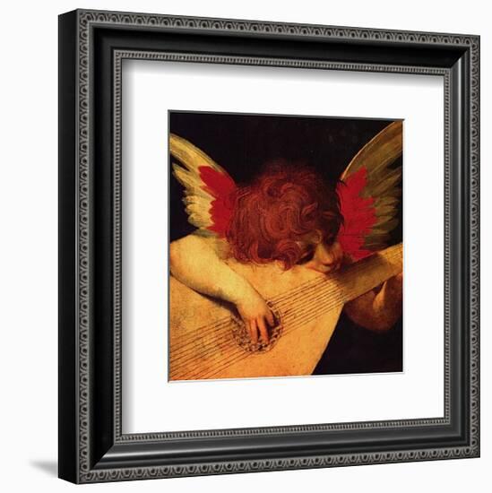 Musical Angel-Rosso Fiorentino (Battista di Jacopo)-Framed Art Print