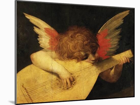 Musical Angel-Rosso Fiorentino-Mounted Giclee Print