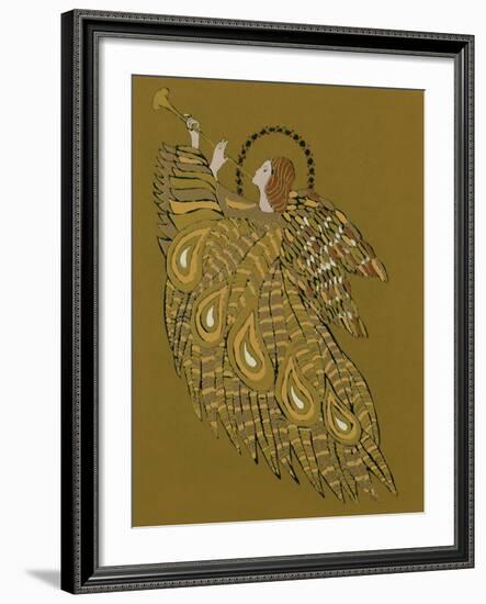 Musical Angel-Gillian Lawson-Framed Giclee Print